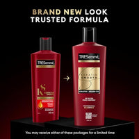 TRESemme Keratin Smooth Shampoo 580 ml|| With Keratin & Argan Oil for Straighter|| Shinier Hair - Nourishes Dry Hair & Controls Frizz|| For Men & Women (Pack of 2)