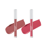 FLiCKA Tomato Liquid Matte Lipstick Transfer Proof, Smudge Proof, Non-Sticky, Creamy Lightweight, Shade 1 & Shade 10 Combo