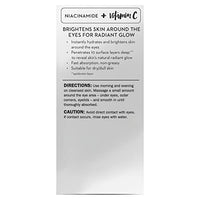 olay eye cream | Reduces Dark Circle, Wrinkles and Puffiness | With Peptides and Niacinamide | Normal, Oily, Dry & Combination Skin l Paraben & Sulphate free | 15ml (Vitamin c)