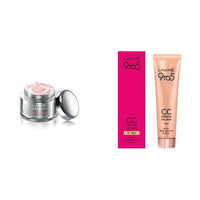 Lakmé Absolute Perfect Radiance Skin lightening/Brightening Night Creme 50 g And Lakmé9 to 5 Complexion Care CC Cream, Honey, 30g
