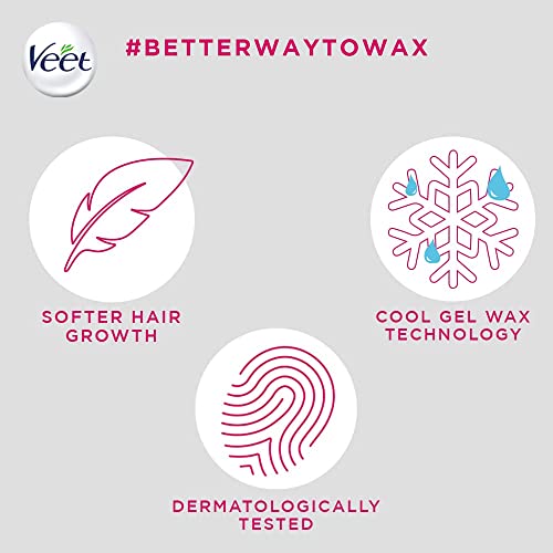 NIVEA Soft, Light Moisturizing Cream, 200ml + Veet Full Body Waxing Kit - Sensitive Skin (20 strips)