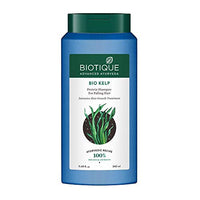 Biotique Bio Kelp Protein Shampoo for Falling Hair Intensive Hair Regrowth Treatment, 340ml & Biotique Bio Honey Gel Face Wash for All Skin Types, 100ml