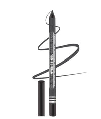 Seven Seas Double Intense Non Transfer Gel Kajal | Long Stay | Smooth One Stroke Application | Intense Color Pay Off | Soft Blendable Formula | Smudge Proof | Water Proof With Sharpener (Smoky)