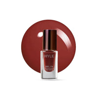 HYUE Gel FX Nail Paint - Bare Essentials | 8 ml x 3 | Peony-Naked-Cocoa | Ultra-Glossy Shine | Long-Lasting Wear | Chip-Resistant Formula | Quick-Drying | High-Impact Glossy Finish