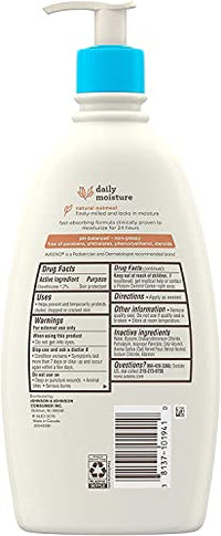 Aveeno Baby Daily Moisture Lotion For Delicate Skin Fragrance Free, 18 Oz