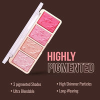 Shryoan Break Way Baked Powder Palette| Multicolor Highlighter Palette for Makeup, Highly Pigmented, Easy-To-Blend, Vegan & Cruelty-Free Makeup Palette (16g) (Shade 02)