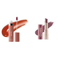 MARS Drip Lip Mist for Women (4.5 ml) (01-Peachy Drip) Reapplication Creamy Matte Long Lasting Lipstick for Women (3.2 gm) (17-Sultry Samba)