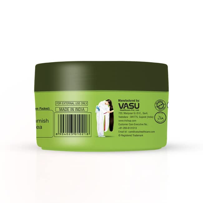 Trichup Healthy, Long & Strong Herbal Hair Cream - Enriched with Aloe vera, Neem, Henna, Soya protein and Almond oil - For Healthy, Lustrous and Shiny Hair (200ml)