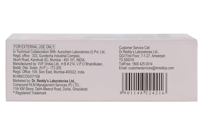 VENUSIA Dr. Reddy Moisturizing Bathing Bar, Syndet Bar, With Shea And Aloe Butter, Hydrated And Supple Skin, Ph Balanced