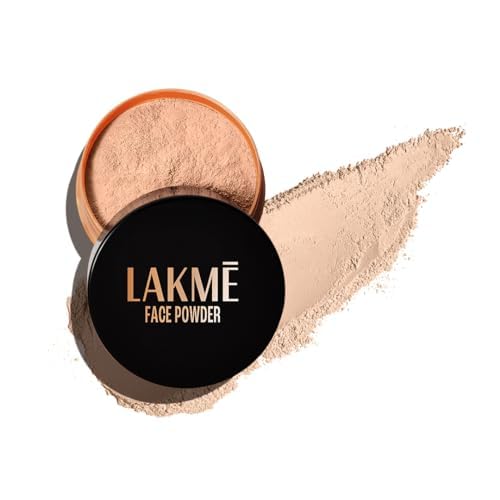 Lakmé Rose Face Powder, Oily, Natural, Soft Pink, 40G