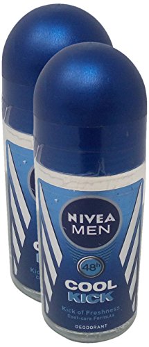 Nivea Unisex Spencer'S Combo - Fresh Roll On Deodorant Cool Kick, 50Ml (Pack Of 2) Promo Pack