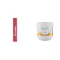 Mamaearth Nourishing Tinted 100% Natural Lip Balm with Vitamin E and Strawberry - 4 g & Mamaearth Vitamin C Nourishing Cold Cream for Face & Body with Vitamin C & Honey – 100g