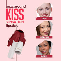 Juice Kiss Sensation Lipstick with Goodness of Bio Retinol, & SPF 15 UV protection