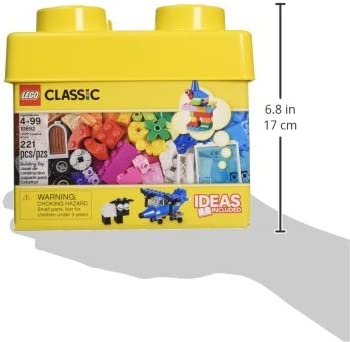 LEGO Classic Creative Bricks 10692 Building Blocks, Learning Toy (221 Pieces)