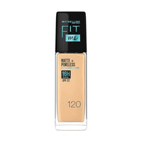 Maybelline New York Fit Me Matte+Poreless Liquid Foundation Medium Coverage For Oily Skin oil, 120 Classic Ivory, 30Ml With Spf Fit Me Matte + Poreless Setting Spray, 60 Ml, Pack Of 1