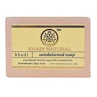 Khadi Naturals Ayurvedic handmade bathing soap Bar Combo Natural Soap Set 125 g (Pack of 10) With Free Loofah