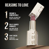 Swiss Beauty Select Crème Touch Hydrating Lipstick | With Vitamin E and Tea Tree Oil | High -shine finish | shade- Merlot Wine, 3g |