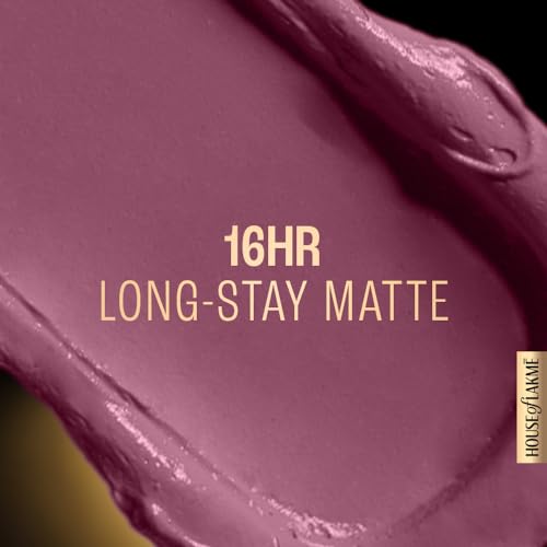 Lakmé Forever Matte Liquid Lip Colour, Mauve Fling, 5.6 ml