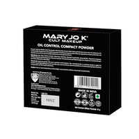 MARY JO K Oil Control Compact Powder, Mattifying, Pore-Blurring, Dusky