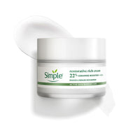 Simple Active Skin Barrier Care Restorative Rich Cream 40g | with 22% ceramide boosters & cica | renews and repairs the skin barrier