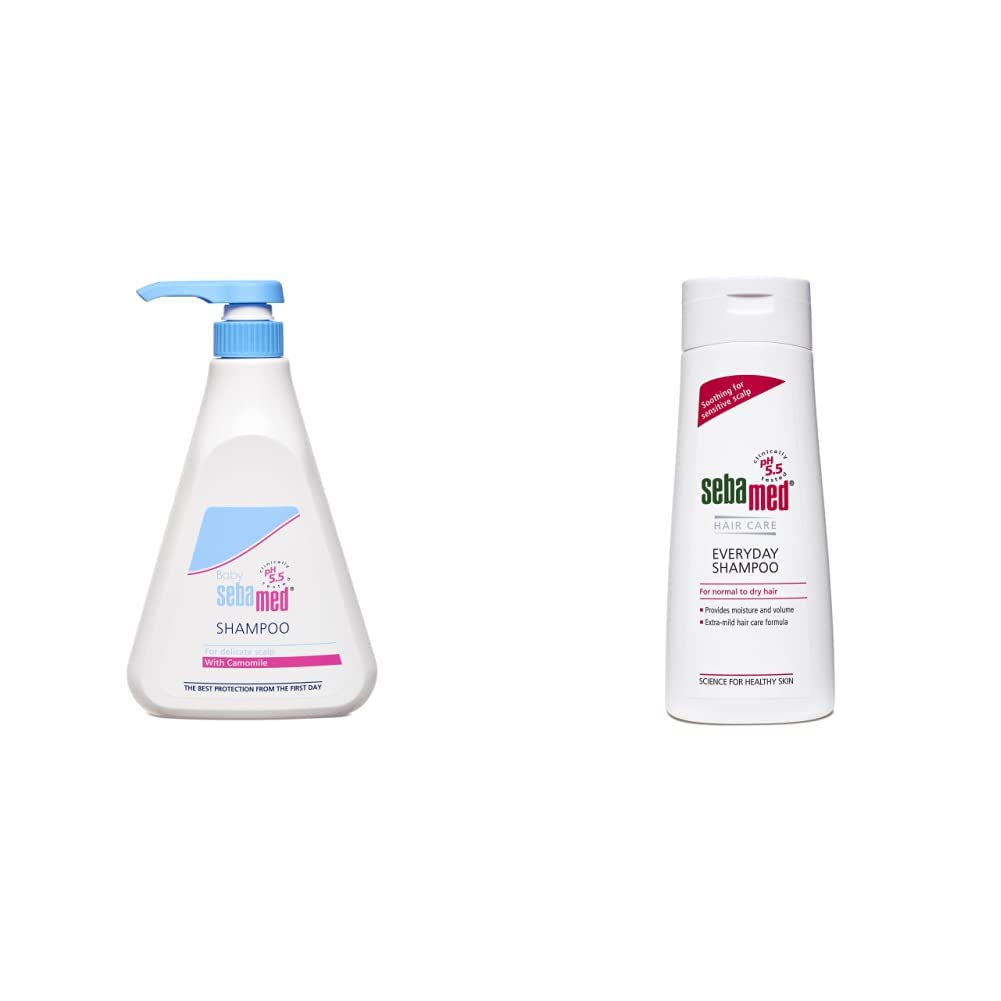 Sebamed Childrens' Shampoo, 500ml and Sebamed Everyday Shampoo, 200ml