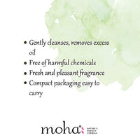 moha: Herbal Face Wash 200 ML X 1 | Face Wash With Goodness Of Neem, Aleovera, Cucumber, Rose & Yashtimadhu Which Keep Skin Healthy, Soft & Glowing, For All Skin Type