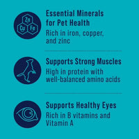 Stewart Freeze Dried Dog Treats, Chicken Liver, Grain Free & Gluten Free, 3 Ounce Resealable Tub, Single Ingredient, Made in USA, Dog Training Treats