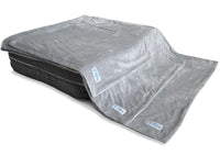 PetFusion Premium Dog Blanket, Cat Blanket | Ultra Soft Pet Blanket Available in Plush or Quilted, 2 Colors (Grey, Brown) | Perfect Blanket for Small Dogs & Large Dogs. 12 Month Warranty Small (31 x 27