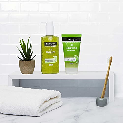 Neutrogena Oil Balancing Facial Wash with Pump 200ml-Imported