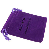 Adabele Natural Gemstone Bracelet 7.5 inch Stretchy Chakra Gems Stones 8mm (0.31