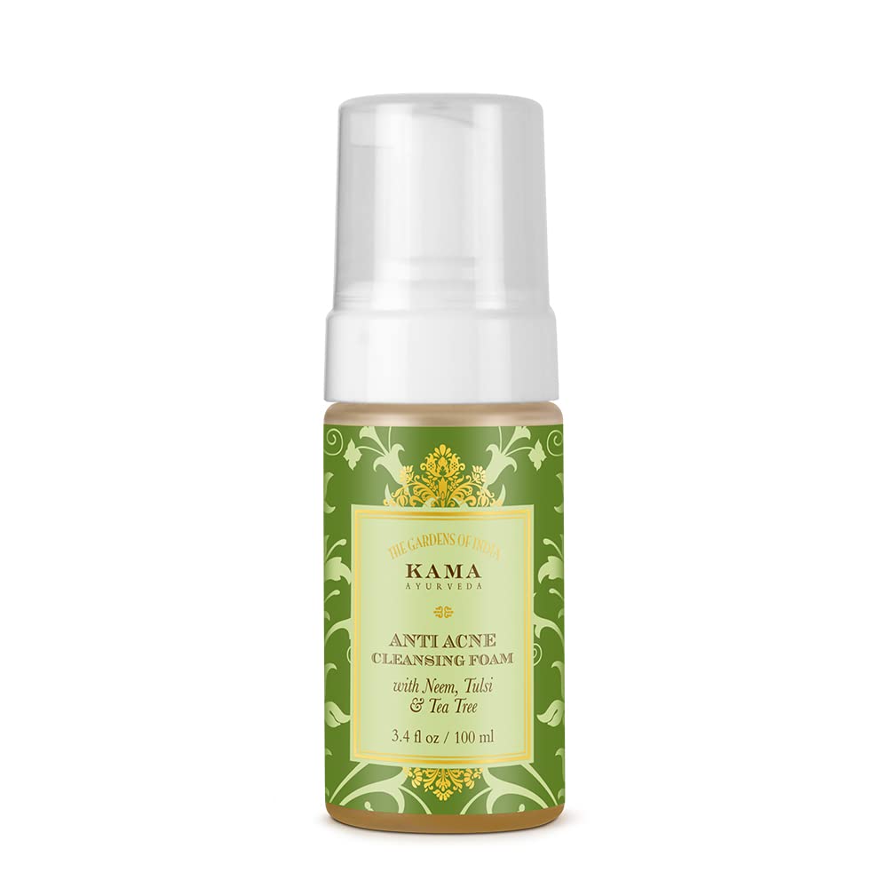 Kama Ayurveda Anti Acne Cleansing Foam, 100ml