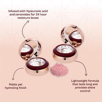 Typsy Beauty Hustle & Grind Setting Powder I Caramel Frappe I Unique In-Built Powderizer for Zero Waste & Spilling I Packed with Hayalauronic Acid & Ceramides I Medium Beige I Paraben Free | 4.5g