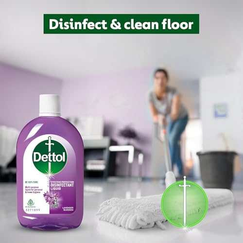 Dettol Liquid Disinfectant Lavender Blossom, 550ml - Pack of 2