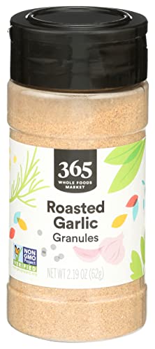 365 Garlic Granules Roasted, 2.19 Ounce
