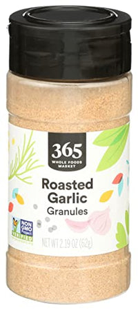 365 Garlic Granules Roasted, 2.19 Ounce