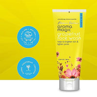 Aroma Magic Grapefruit Face Wash for Brightening & Pore tightening |For Oily Skin| 100 ml | Pack of 1