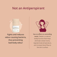 Carmesi Natural Underarm Roll On Deodorant for Women | 95% Natural + 5% Essential Ingredients | For Fresh Underarms All Day | No Alcohol & Aluminium | Sweet Summer | 50 ml