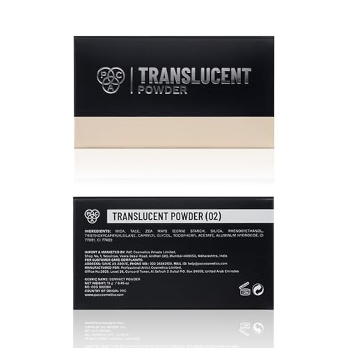 PAC Translucent Powder (02) (13 gm)