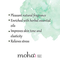 moha: Rejuvenating Massage Oil with Jojoba Oil, Almond Oil and Olive Oil For De-stresses and Tones the Skin -100ml (Pack of 1)