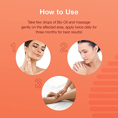 Bio-Oil Original Skincare Oil suitable for Stretch Marks | Scar Removal | Uneven Skin Tone | Vitamin E | All Skin Types | 125ml