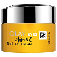 olay eye cream | Reduces Dark Circle, Wrinkles and Puffiness | With Peptides and Niacinamide | Normal, Oily, Dry & Combination Skin l Paraben & Sulphate free | 15ml (Vitamin c)
