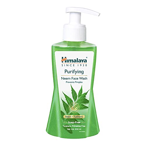 Himalaya Purifying Neem Face Wash, 200ml (Pack of 2)