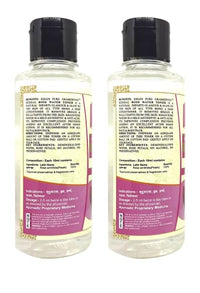 Khadi Pure Herbal Rose Water, 210 ml (Pack of 2)