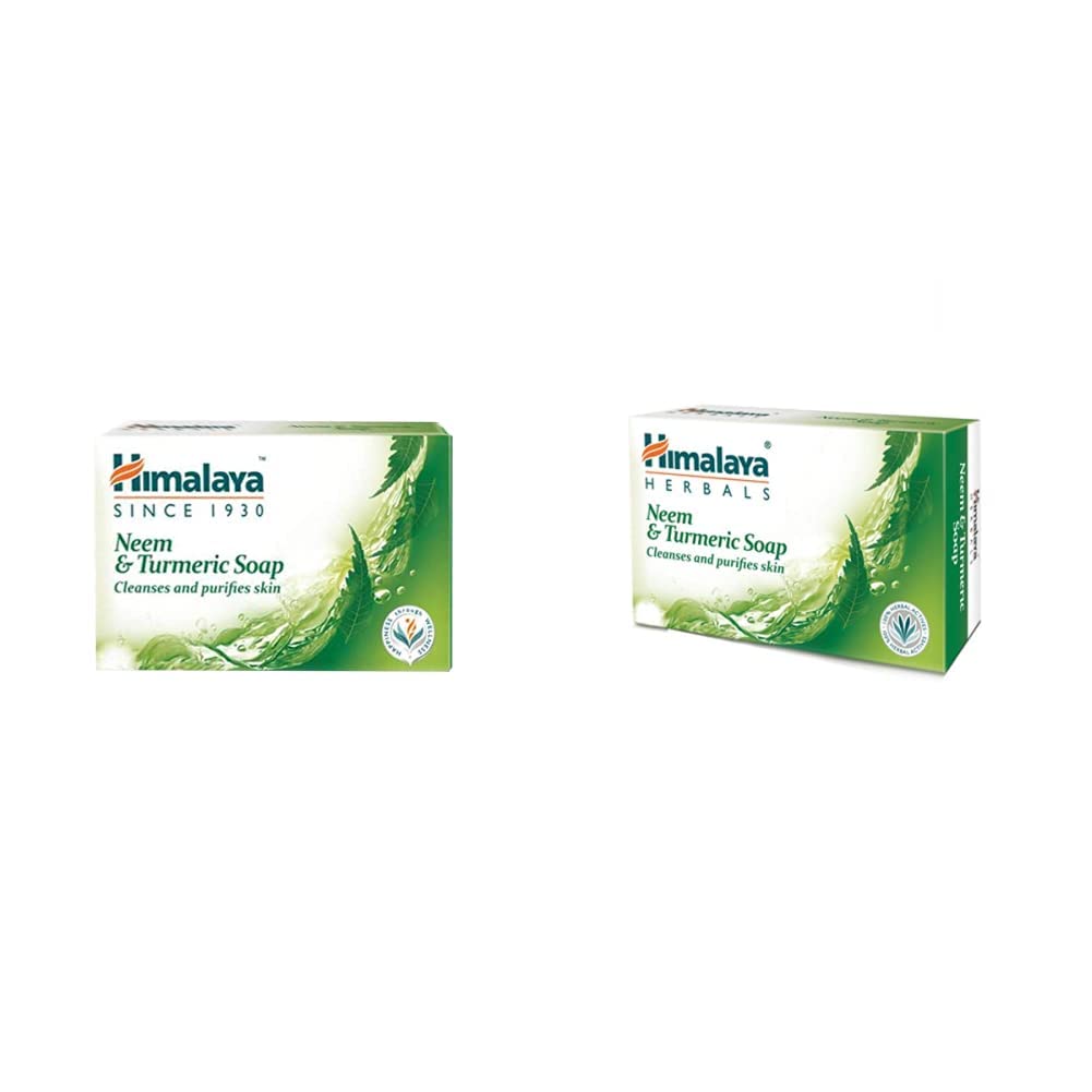 Himalaya Herbals Neem And Turmeric Soap, 125G (Pack Of 6) & Herbals Neem And Turmeric Soap, 125Gm (Pack Of 4) With Value Pack Combo
