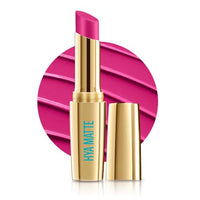 Lakmé 9to5 Lipstick, Hya Matte, with Hyaluronic Acid for hydrated lips, Follow Up Fuschia 3.6gm