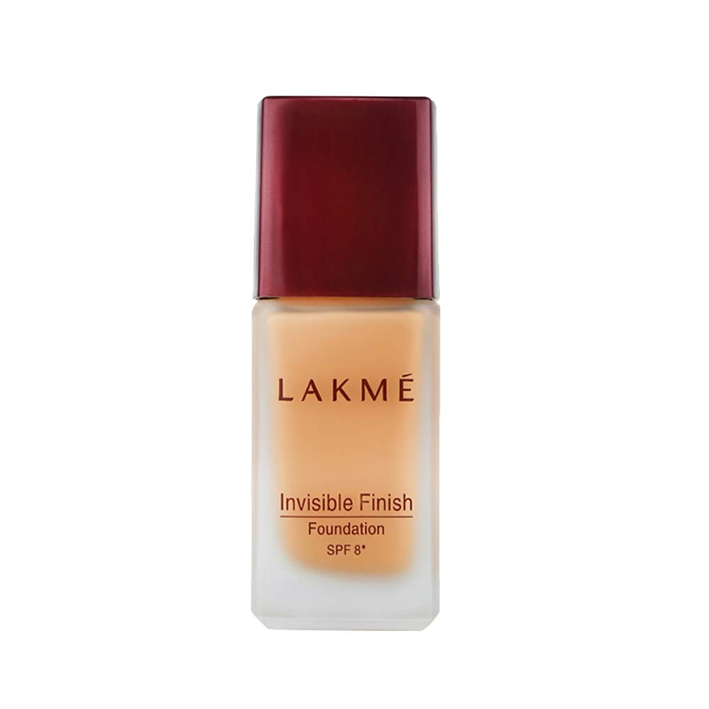 Lakmé Invisible Finish Spf 8 Natural Foundation Cream, Shade 04, 25Ml & Invisible Finish Light Coverage Spf 8 Foundation, For Normal Skin Shade 05, 25Ml, Pack Of 2
