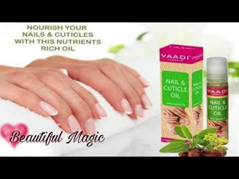 Vaadi Herbals Nail and Cuticle Oil with Jojoba Oil, 10ml