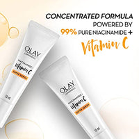 Olay Vitamin C Face Mini Serum with Niacinamide l Dark Spot Reduction l Even Glow & Smooth Texture l Normal, Oily, Dry & Combination Skin l Parabens & Sulphate-free l 15ml