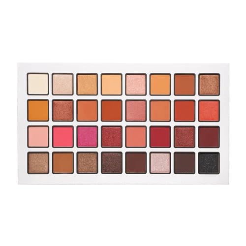 Shopaarel Highly Pigmented Long Lasting Blendable Eye Makeup Pallet Ultra Matte to Stunning Shimmer & Glitter Powder Razzle Dazzle (32 Color Eyeshadow)