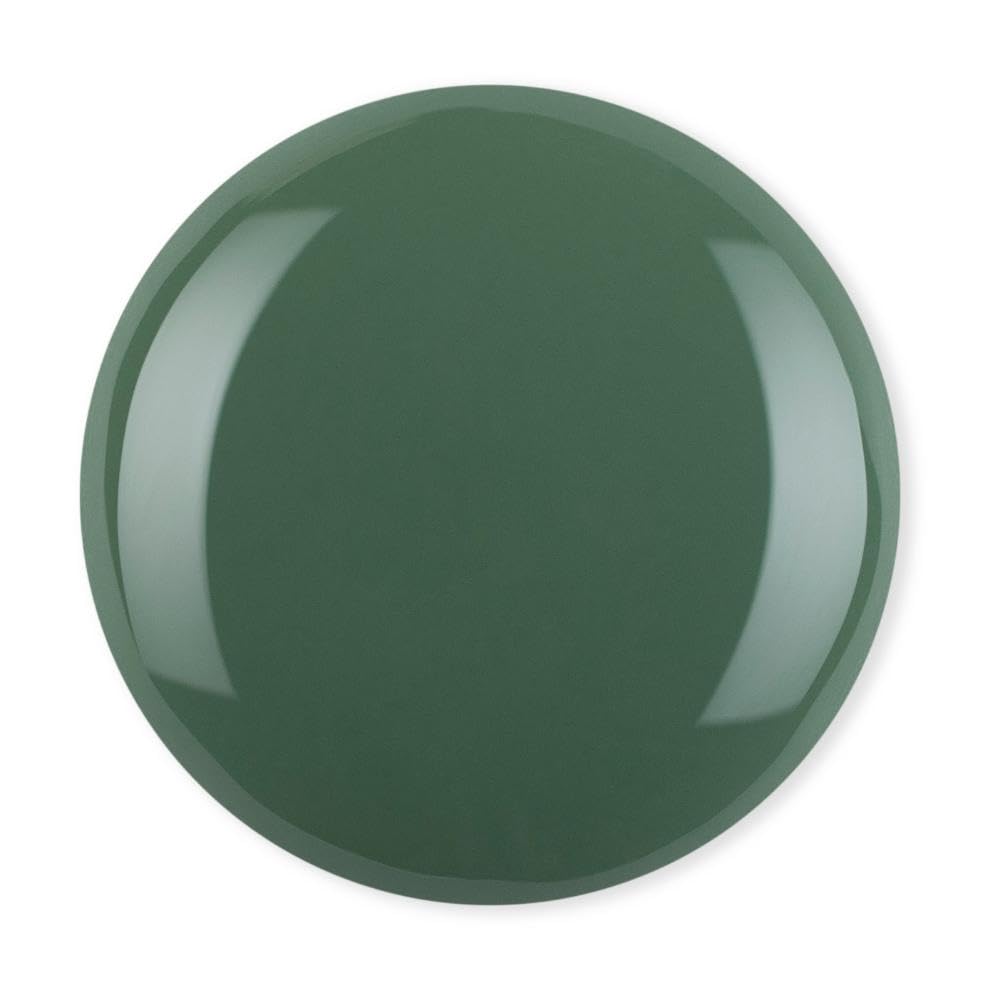 DeBelle Gel Creme Finish Nail Polish Green Olivia (Dark Olive Green) 8 Ml - Enriched With Natural Seaweed Extract, Cruelty Free, Toxic Free